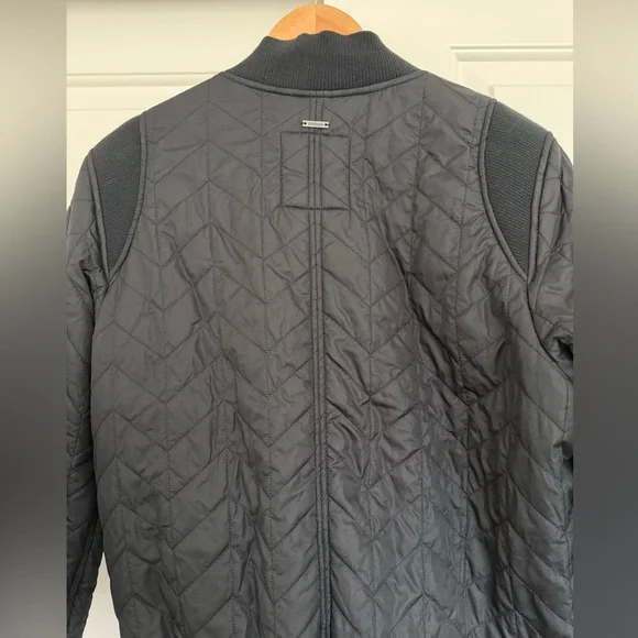 Prana Black Diva Bomber Fleece Jacket Large - Picture 7 of 14